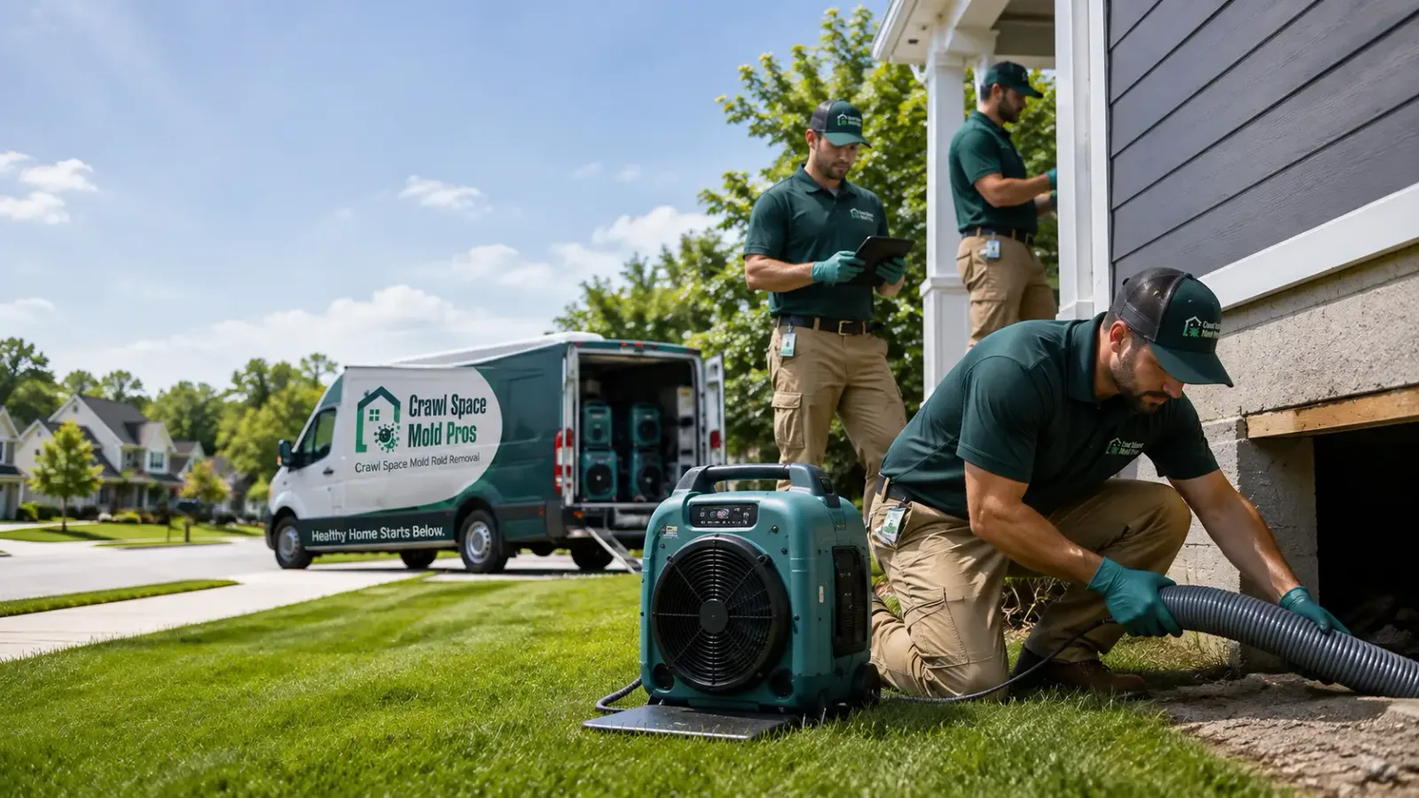 Crawl Space Mold Removal in Ashland, OR